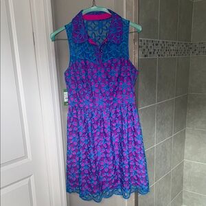 Lilly Pulitzer Pemberton Dress Size 10 New with Tags!
